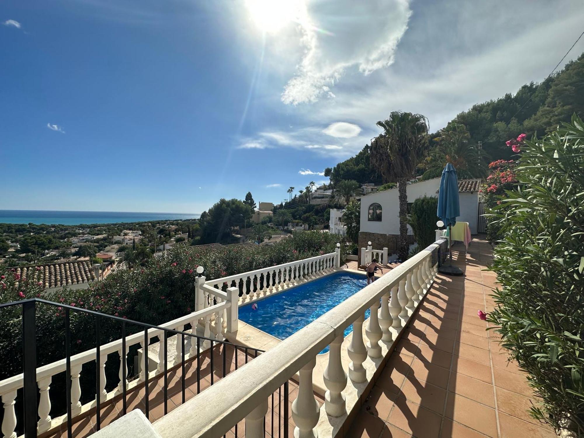 Casa Moya Moraira - Seaview Villa Теулада Экстерьер фото