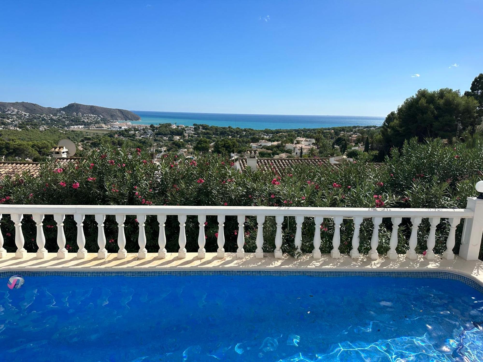 Casa Moya Moraira - Seaview Villa Теулада Экстерьер фото